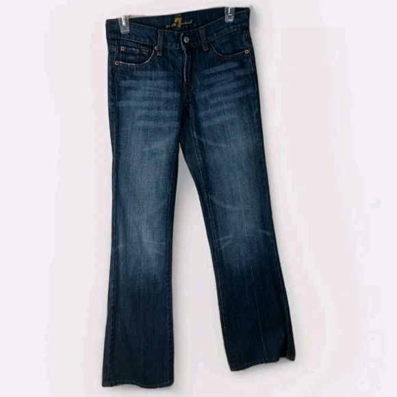 7FAM Vintage Mid Rise Bootcut Jeans - Picture 5 of 16
